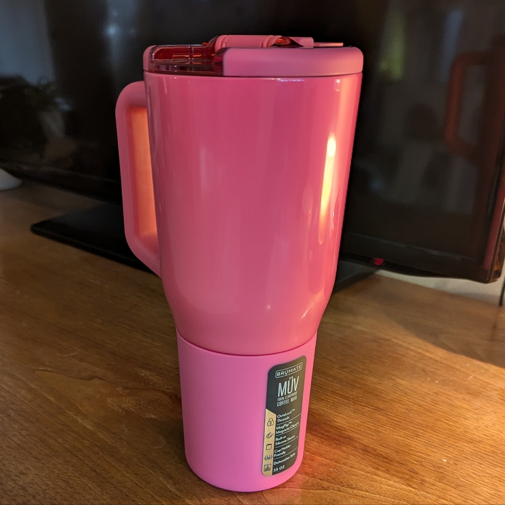 Pink BrüMate MÜV Tumbler